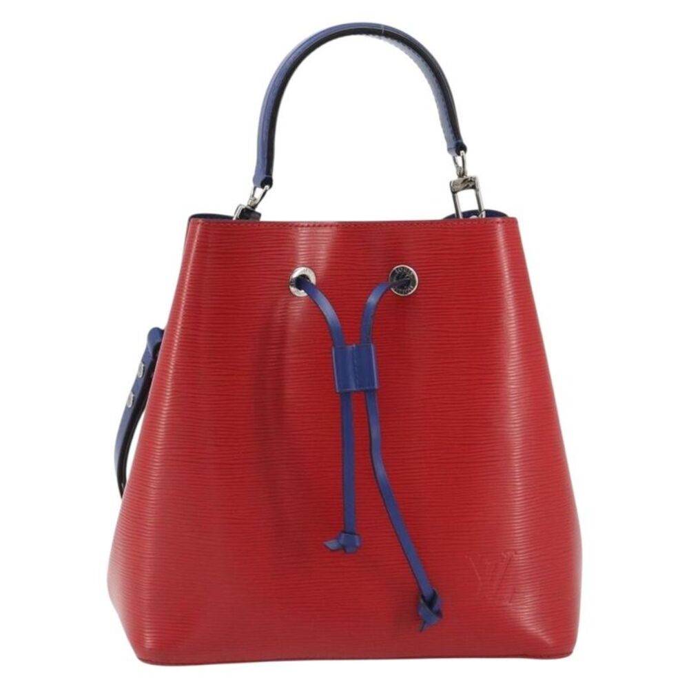 Louis Vuitton Neonoe Epi Leather Red Leather Handbag